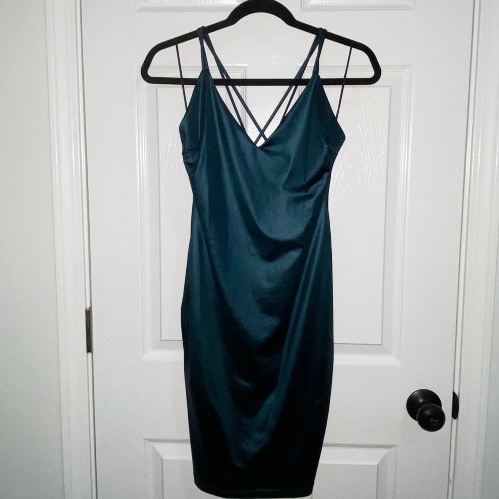 Emerald Green Party Dress